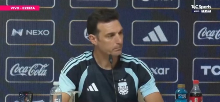 斯卡洛尼：梅西对阵赞比亚会首发；帕尼切利受伤这事真是太烦人了